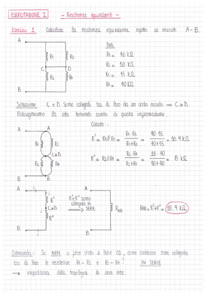 Esercizi Svolti Di Elettrotecnica - Marco Gilli Dipartimento Di ...