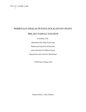Contoh Artikel CTU152 - e-Proceeding of 3rd INHAD International ...