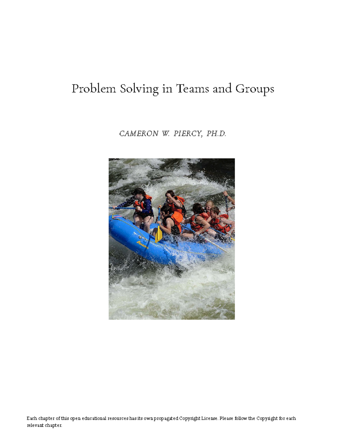 problem solving in teams and groups piercy