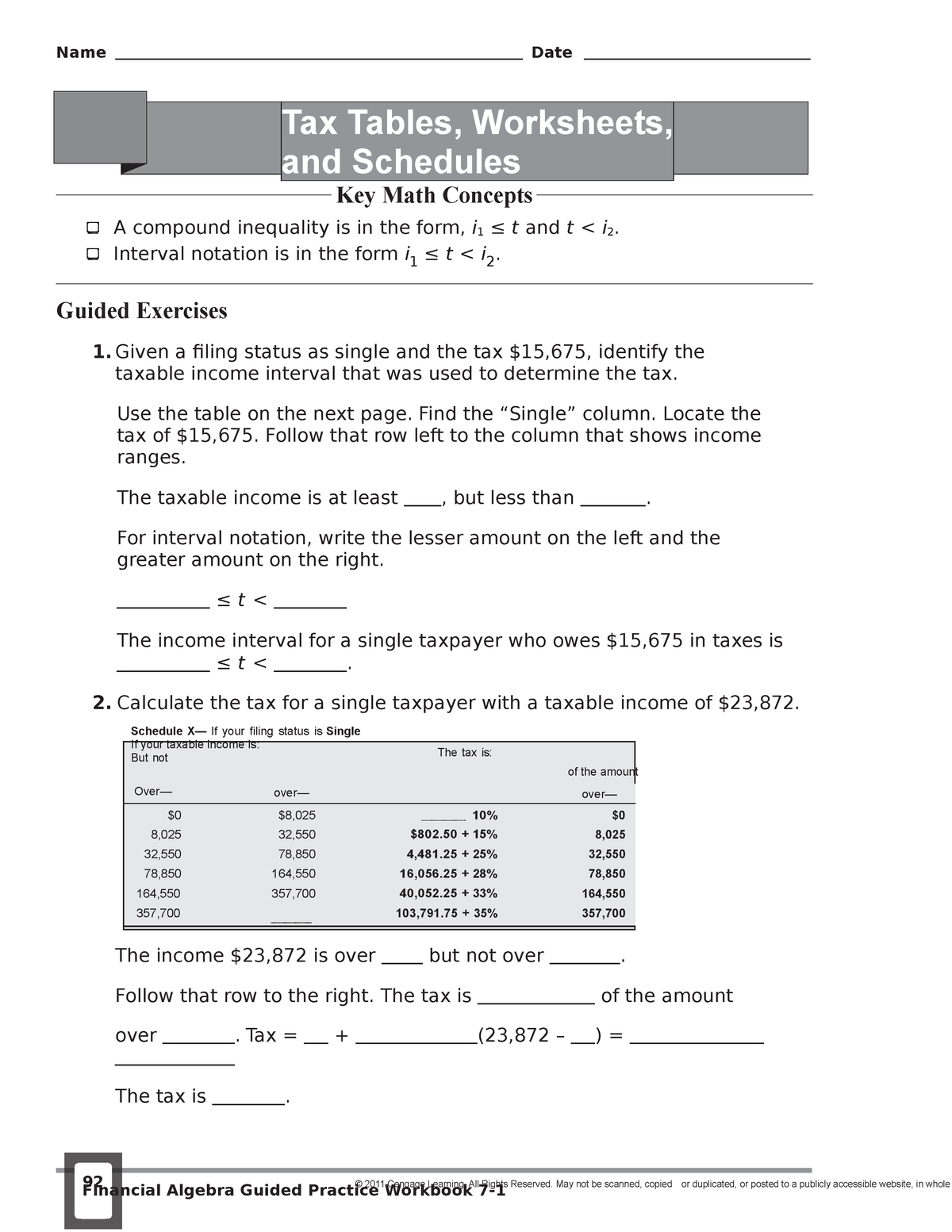 lesson-7-1-worksheet-tax-tables-worksheets-7-and-schedules-schedule