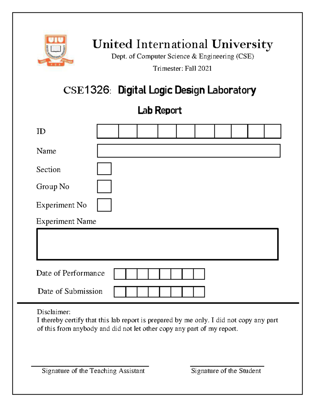 Lab report 4 - Disclaimer: I thereby certify that this lab report is ...