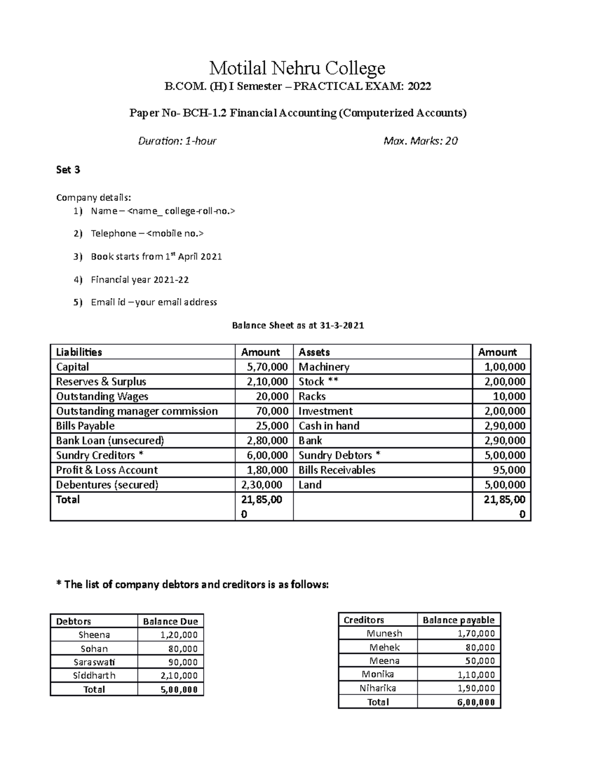 tally prime practical assignment with solutions pdf