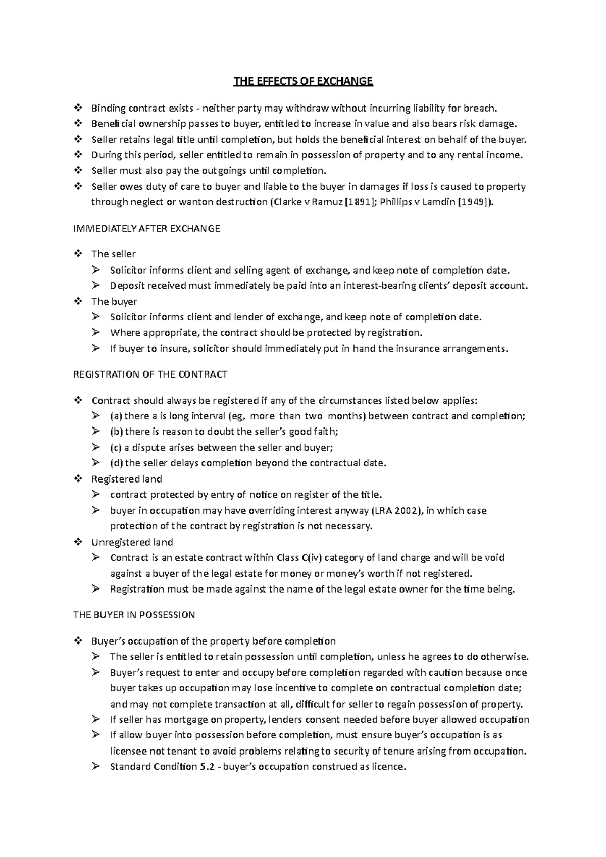 the-effects-of-an-exchange-the-effects-of-exchange-binding-contract