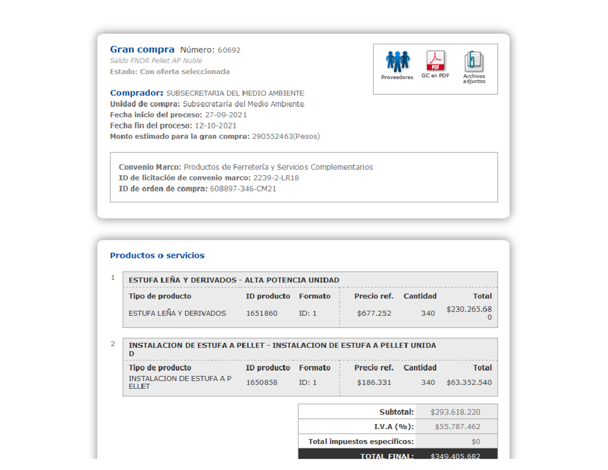 Gran Compra - LICITACIONES - Derecho Administrativo - Studocu