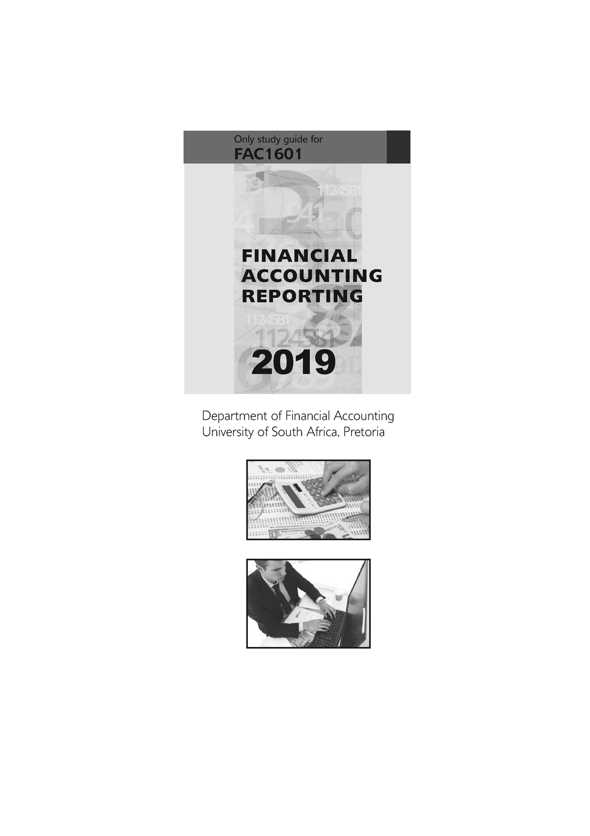 001 2019 4 B - Only Study Guide For FAC Department Of Financial ...