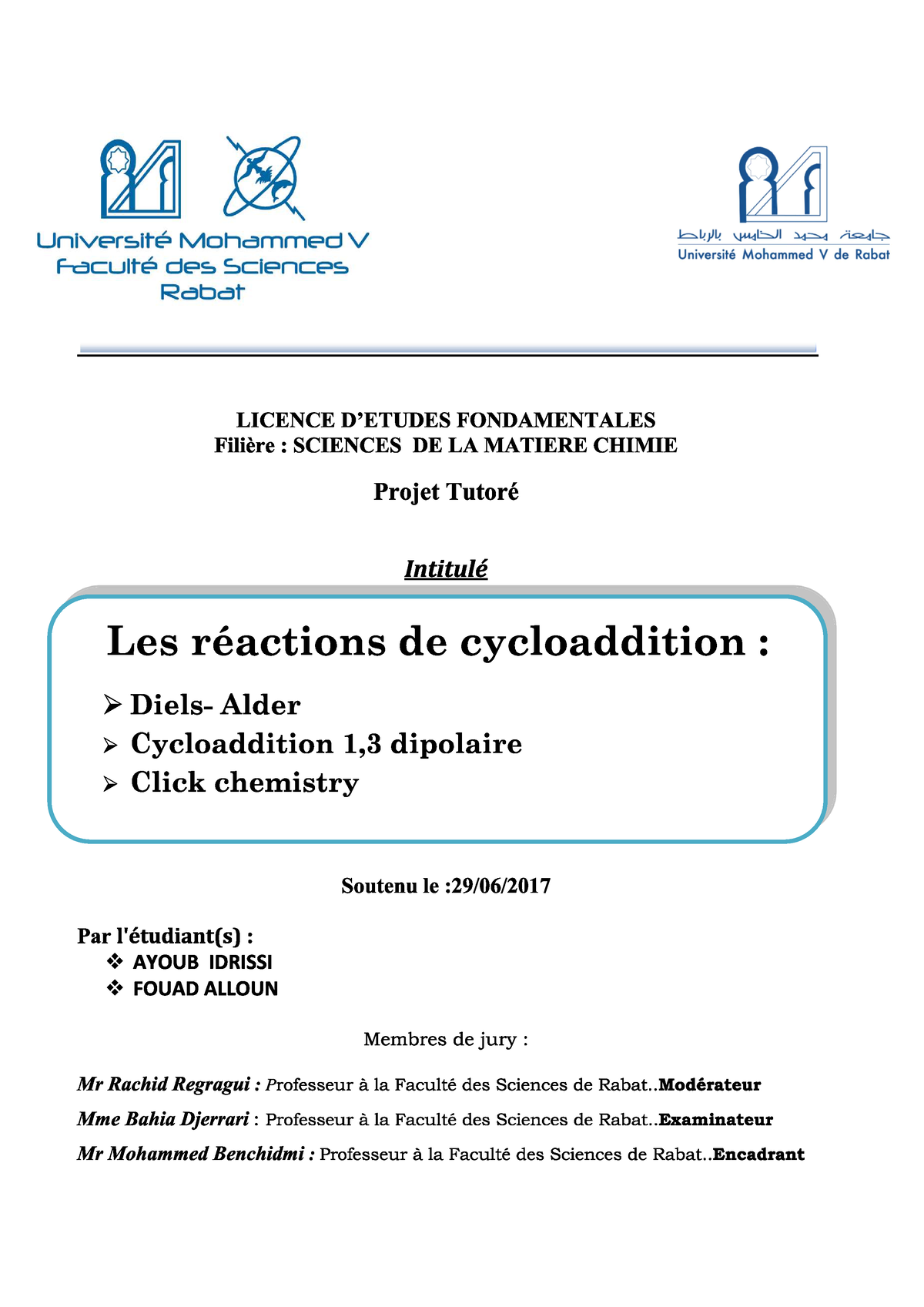 16 - Pfe - Chimie - Studocu