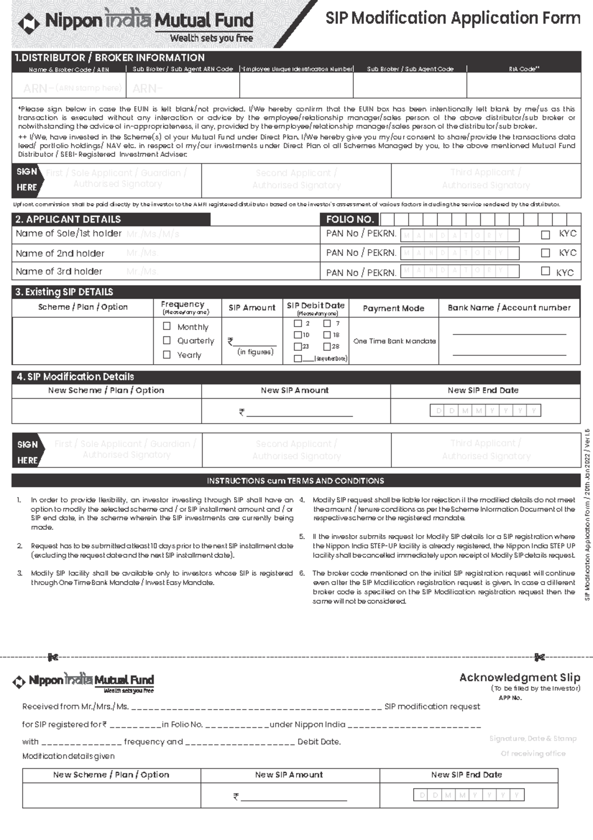 SIP-Modification-Application-Form - SIP Modification Application Form ...