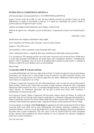 Storia della committenza - Tutta l’arte è nata perché qualcuno ha ...