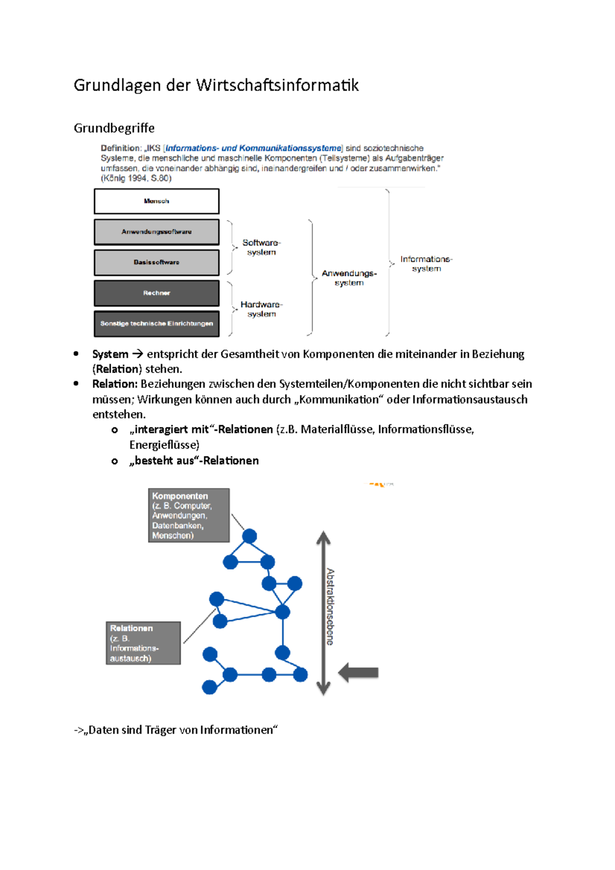 Grundlagen Der Wirtschaftsinformatik - Grundlagen Der ...