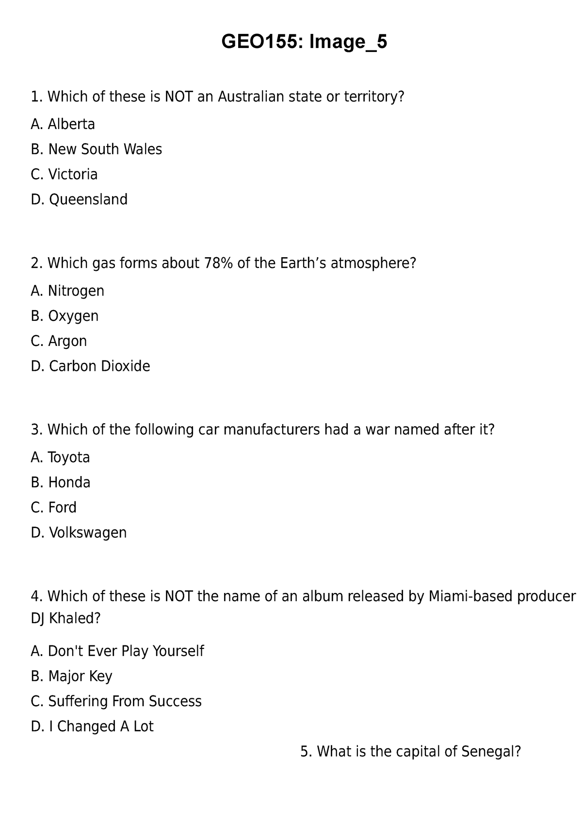 GEO155 Image 5 - This Course Examines The The Spatial Configurations Of ...