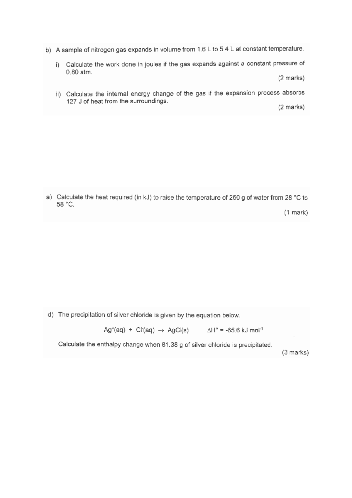 C1 - Tutorial - physical chemistry - Studocu