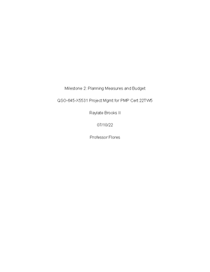 Postproject analysis xxx - Post Project Analysis Report QSO 645 PMP ...