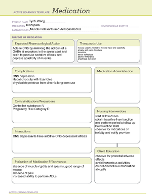 Glucocorticoids - ati - ACTIVE LEARNING TEMPLATES Medication STUDENT ...