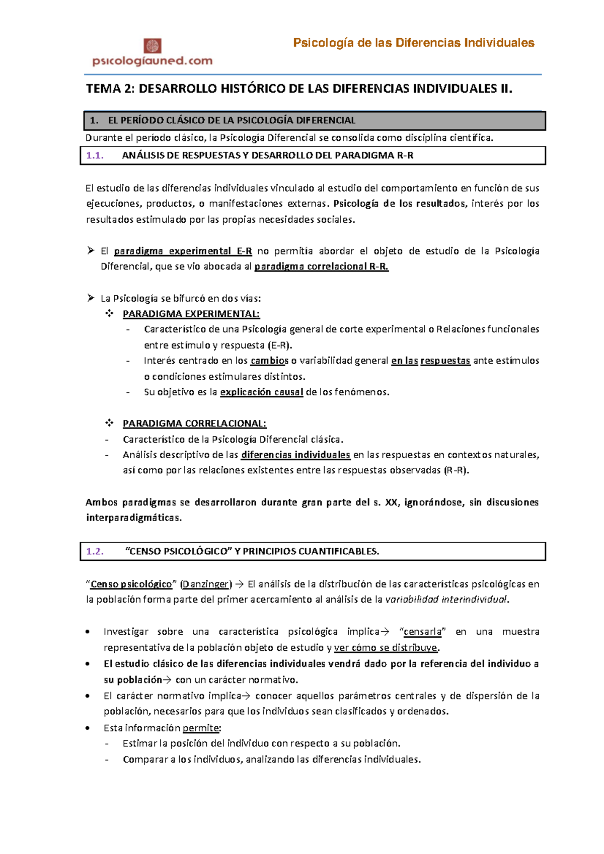 TEMA 2 completo - tema 1 resumen del libro y power point del profesor ...