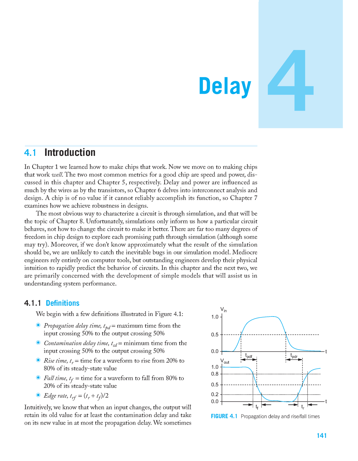 Mod3 Tb - Text Book Notes Of Module 3 Of VLSI Design - 4 141 Delay 4 ...