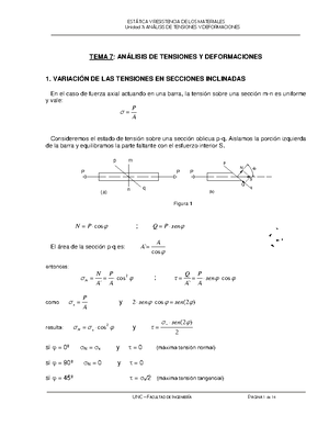 Unidad 4 - Resumen Estatica Y Resistencia De Los Materiales - Y ...