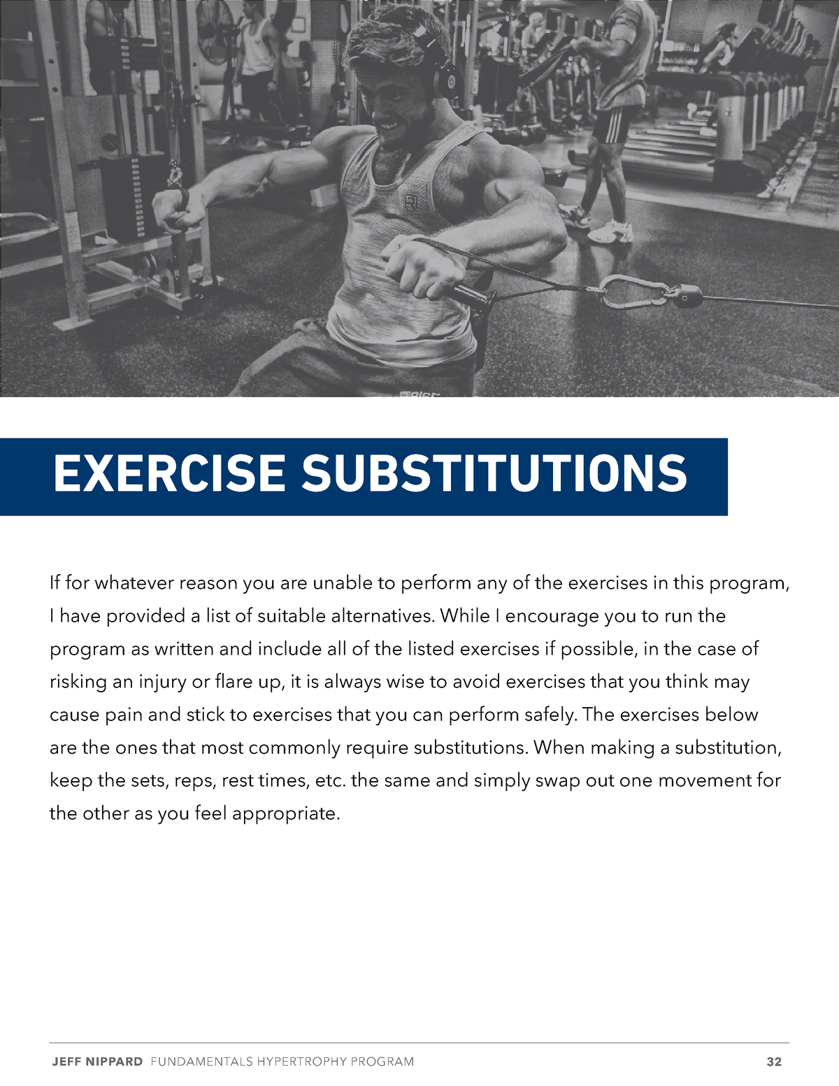 Fundamentals Hypertrophy Program - JEFF NIPPARD FUNDAMENTALS ...