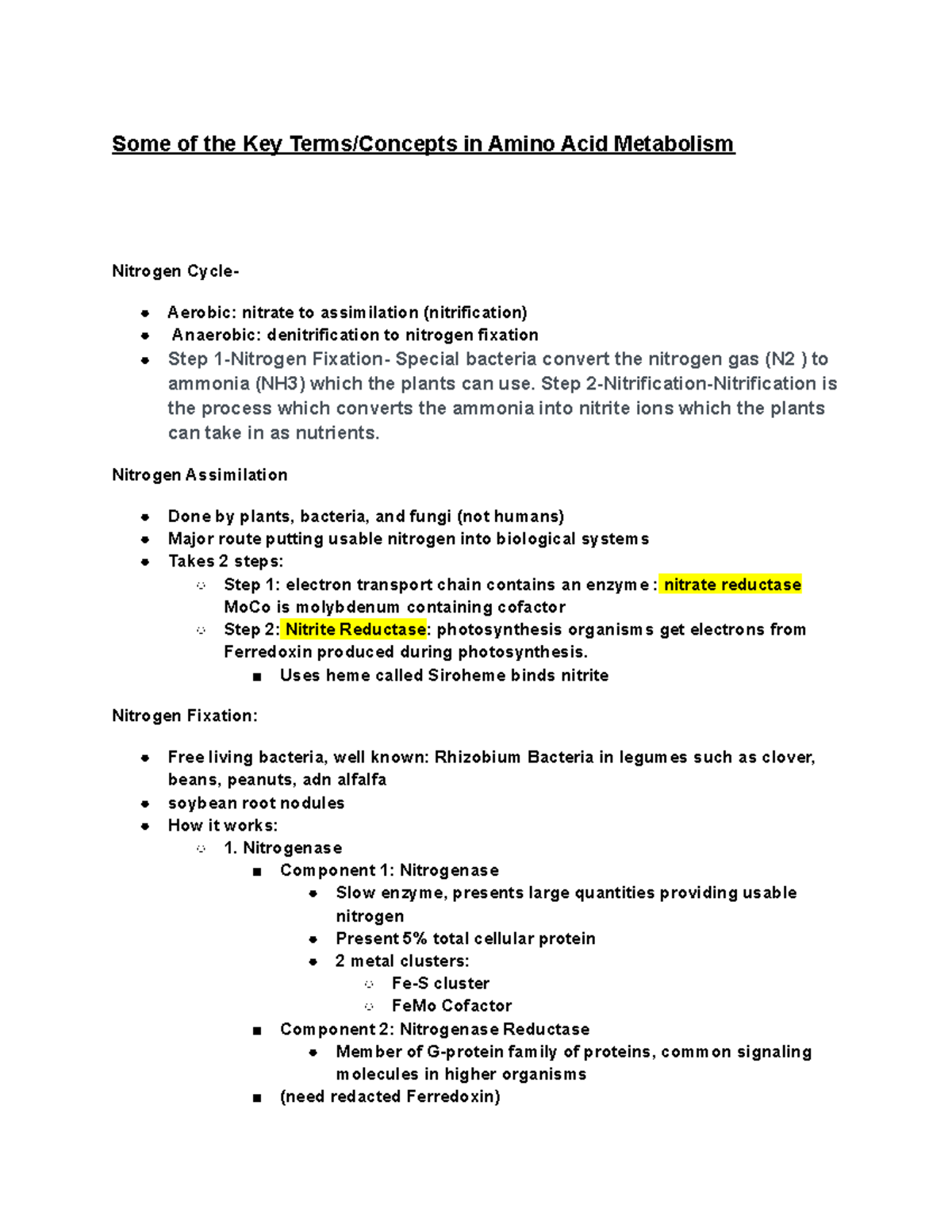 Biochem exam review 1 goodluck! Hope you understand it better. Some