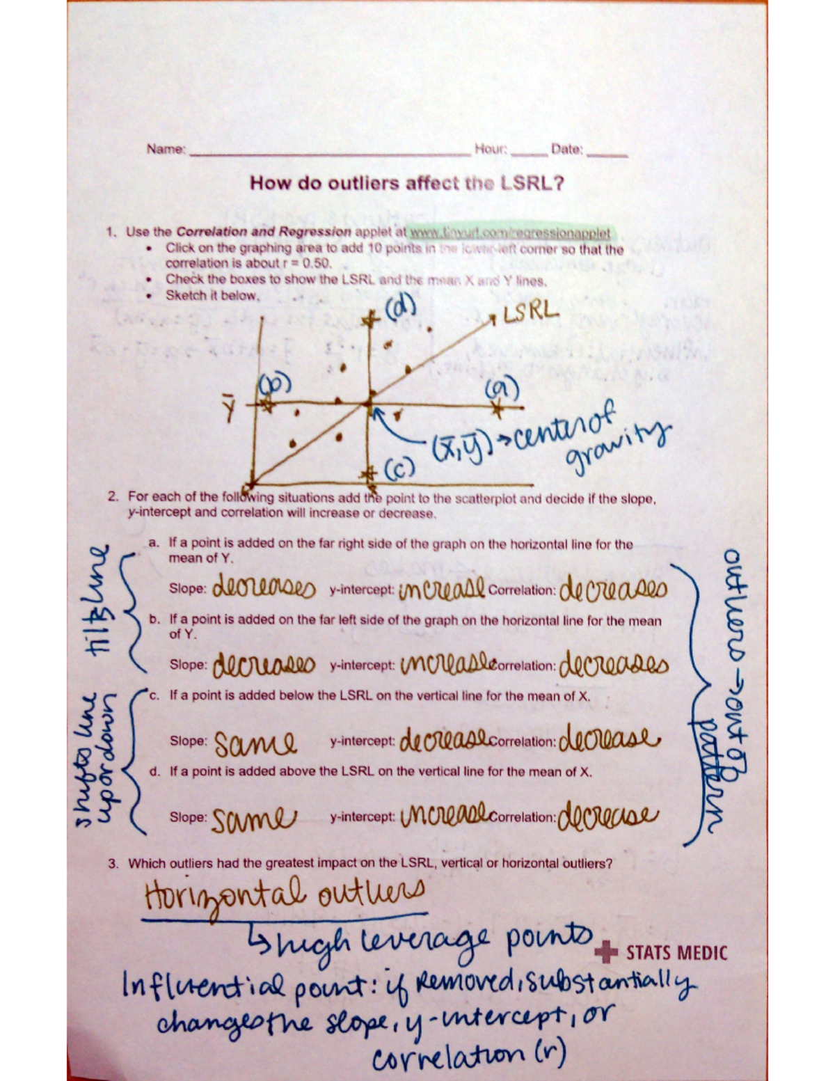 LSR 3 - Helpful notes for AP Statistics. - Studocu