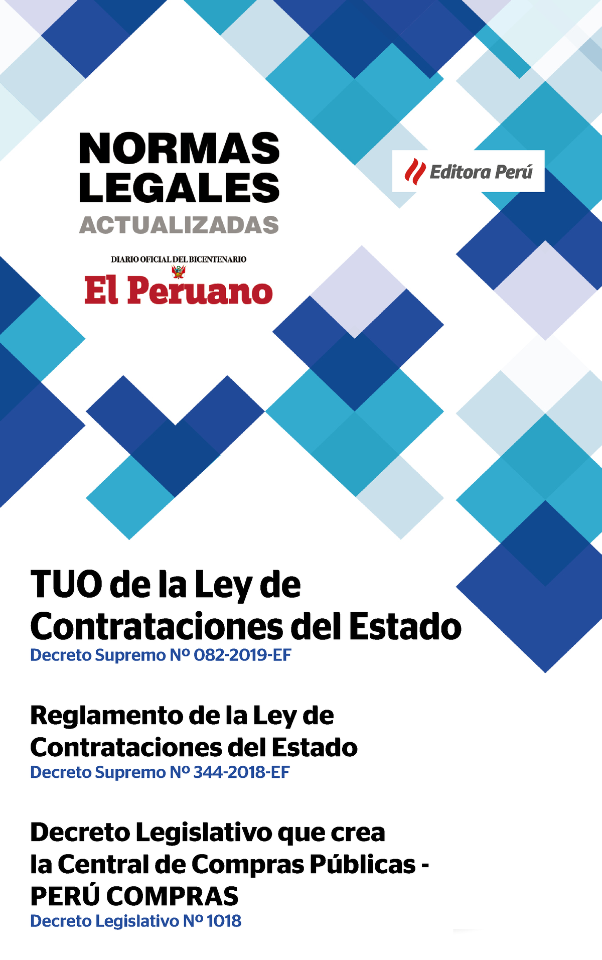 Ley De Contrataciones Del Estado Y Su Reglamento - Octubre 2022 - TUO ...