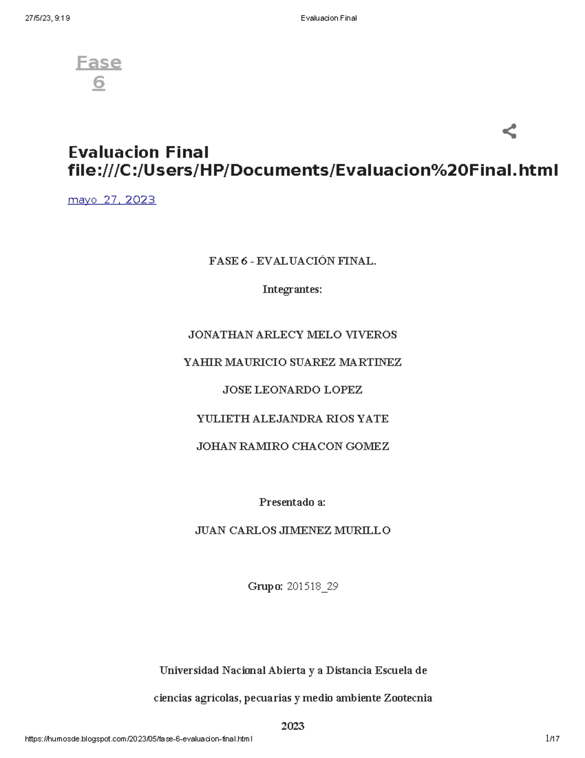 Evaluacion Final Documento Reciente 27 5 23 9 19 Evaluacion Final 