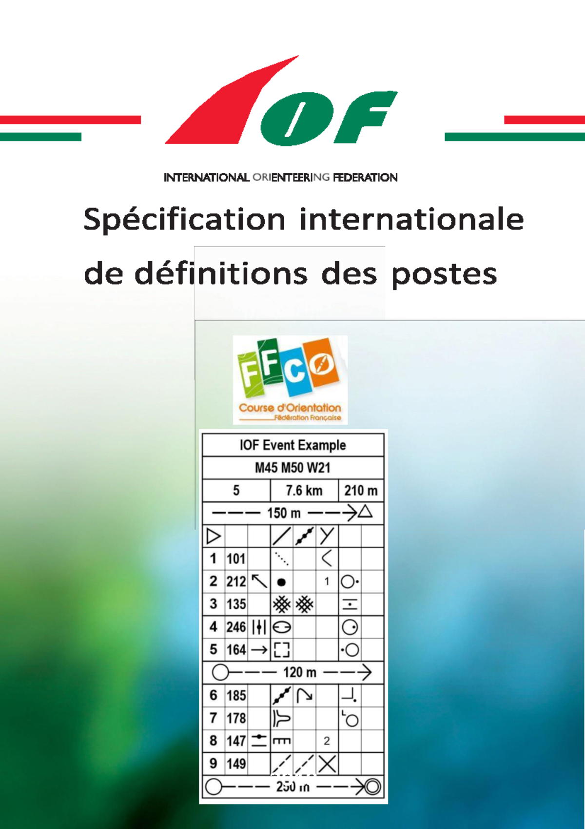 Description des postes 2018 - International Specification for Control ...