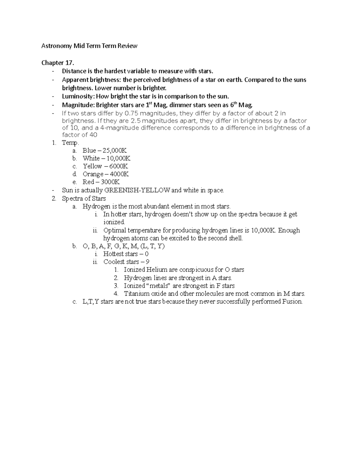 mid-term-review-astronomy-mid-term-term-review-chapter-17-distance