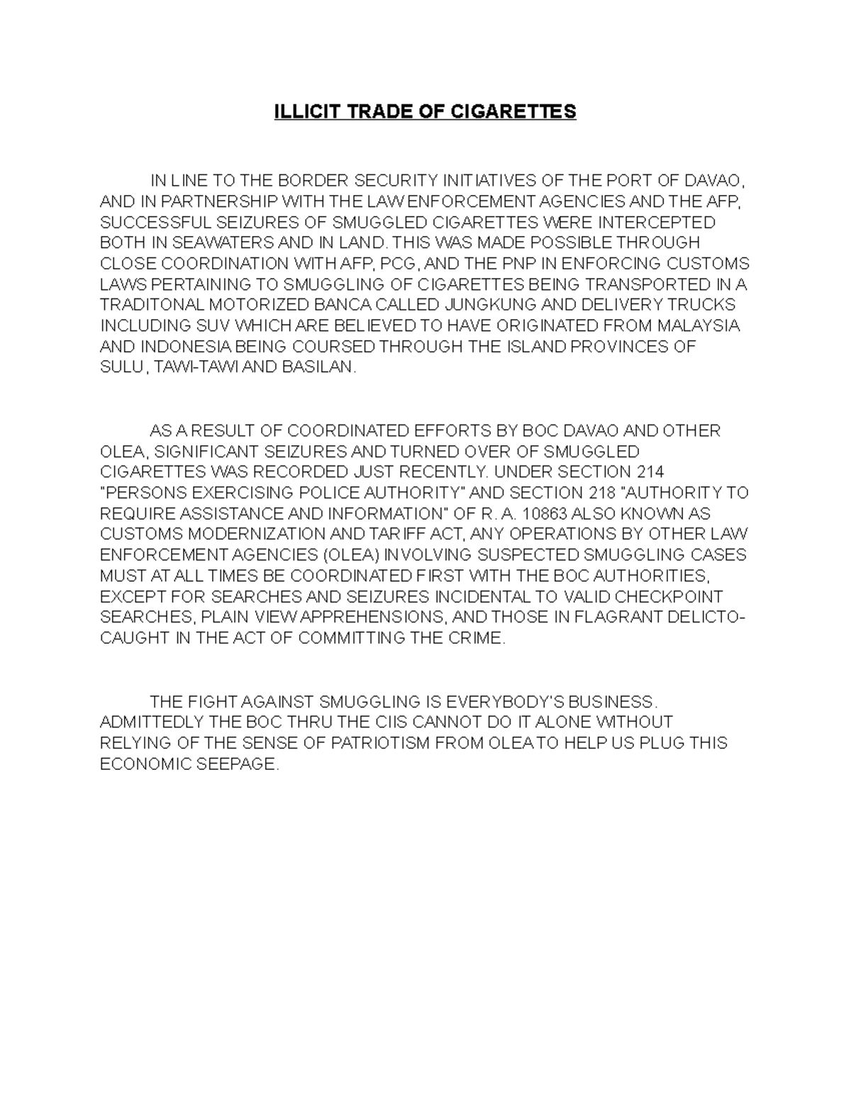 Litigation Notes: Appeal Against The Results Of Desk Audit Australia