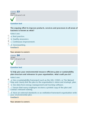 Sitxcom 005 Multiple Choice 2 - Question 12 Correct Mark 1 Out Of 1 ...