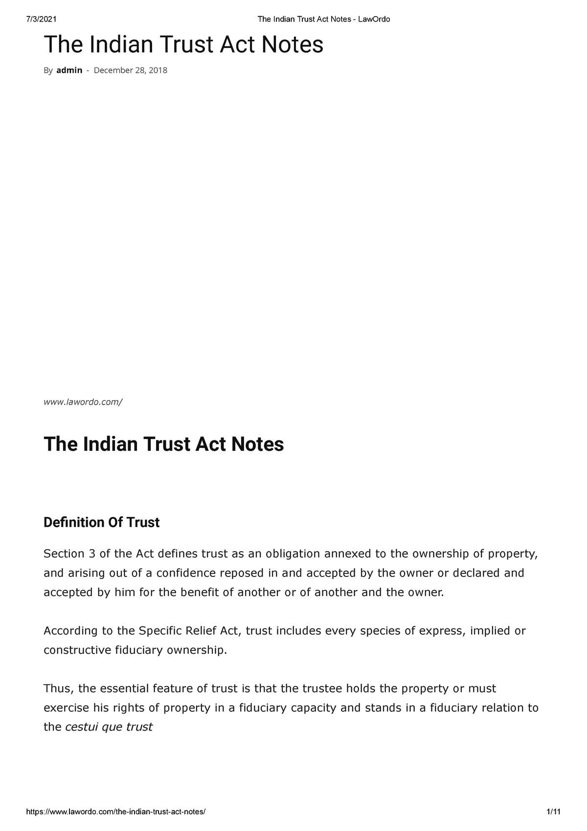 the-indian-trust-act-notes-property-law-2048-kslu-studocu