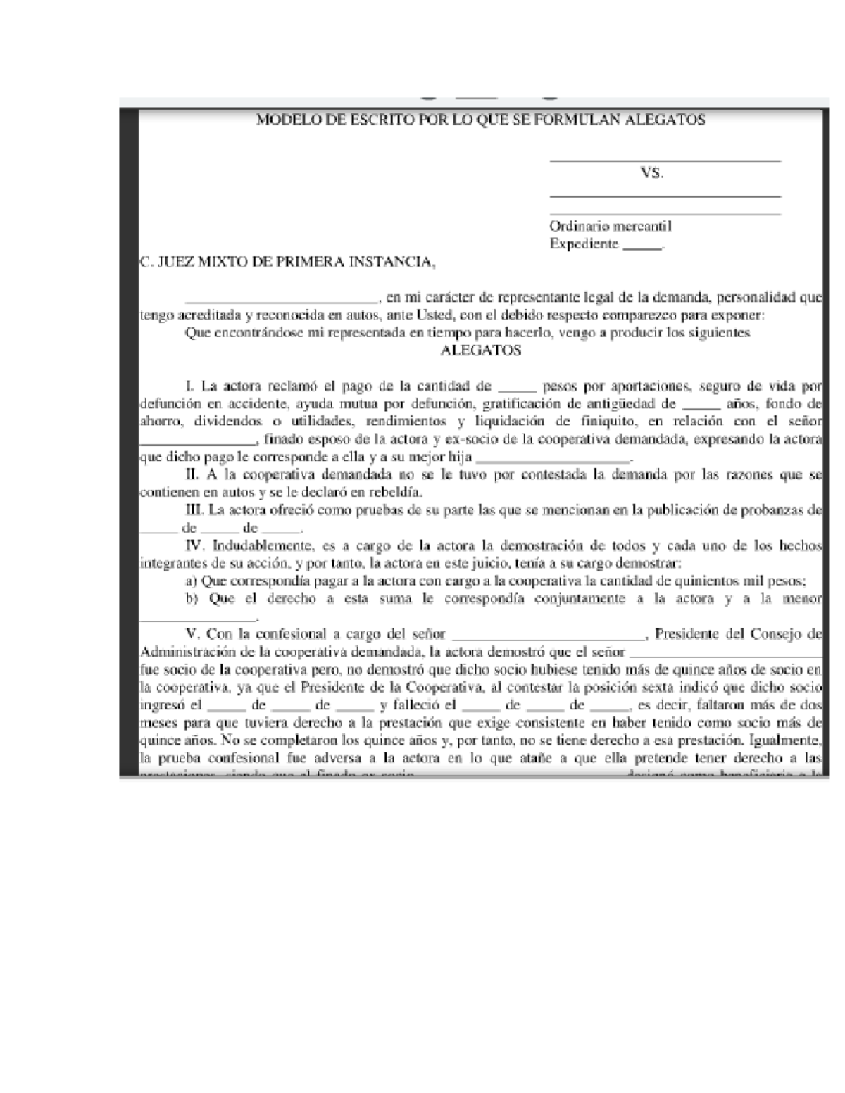 Cómo Hacer Un Alegato - Que A Cada Uno De Ellos Se Refiere, Y Las ...