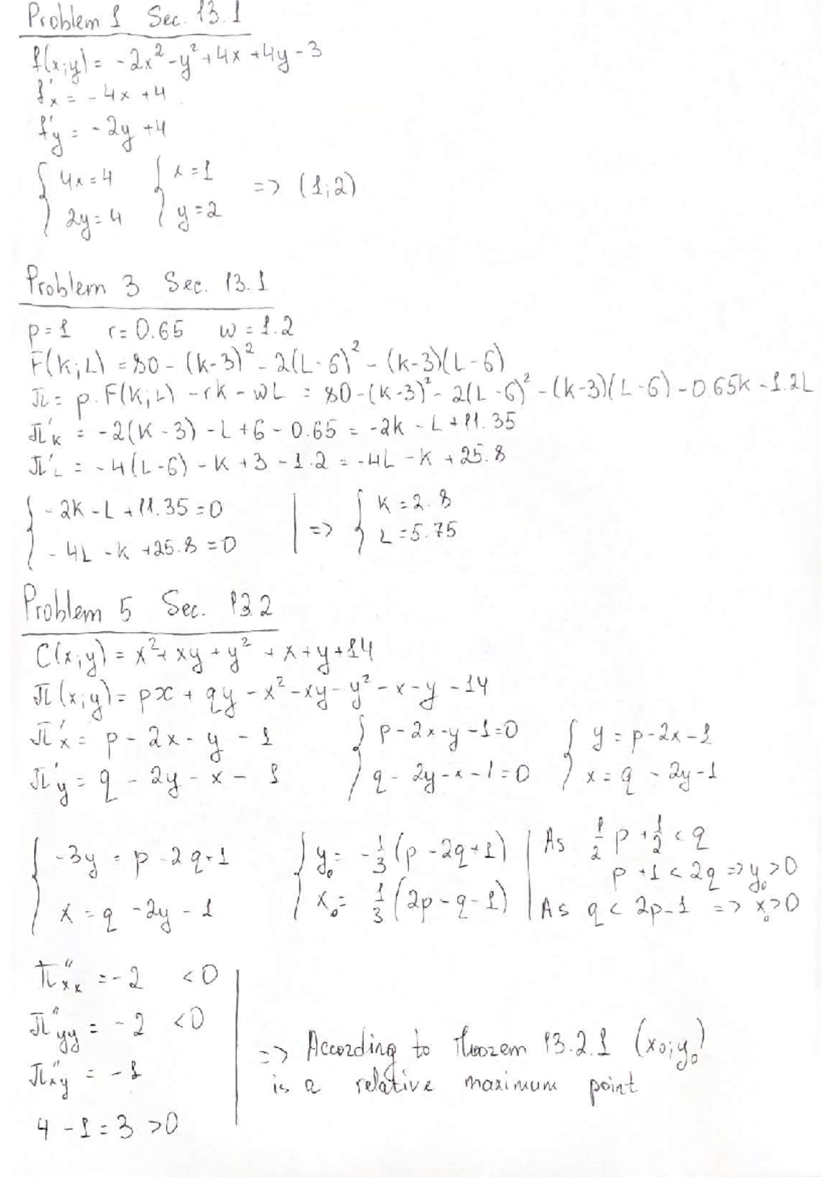 Solutions to problems PSS1 - P5 2019-2020 - Studocu