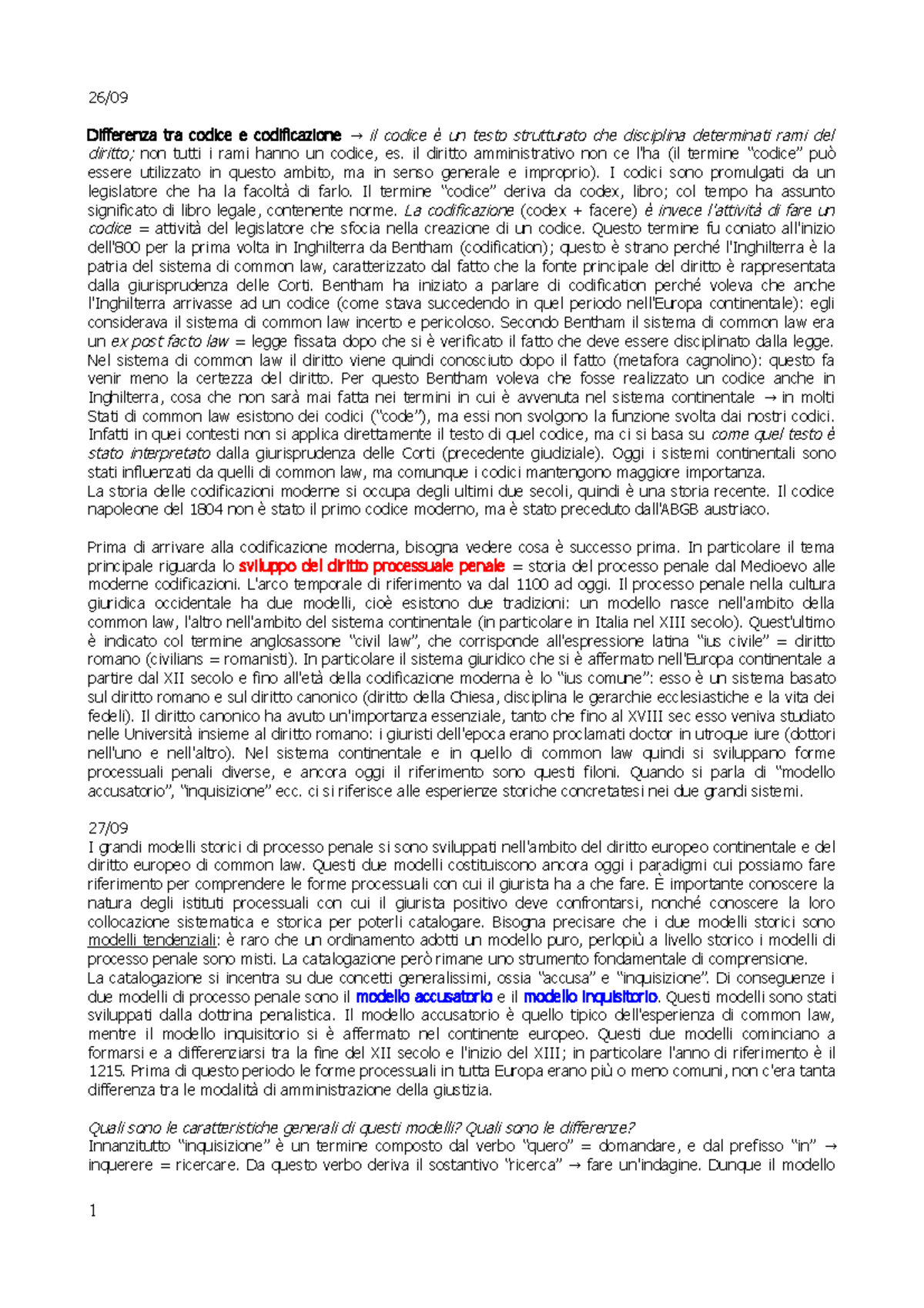 Storia delle codificazioni - 26/ Differenza tra codice e codificazione ...