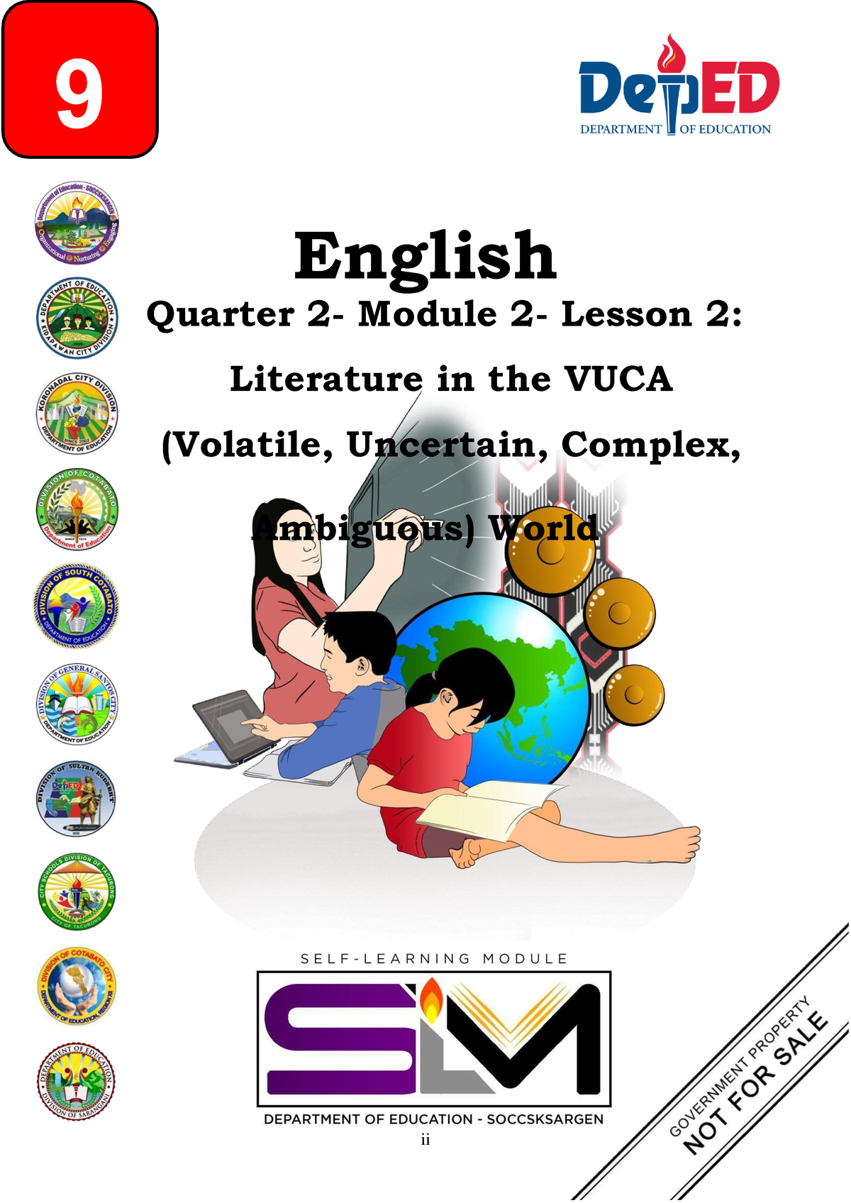 English 9 Q2 M2 L2 Literature Vuca V2 English Quarter 2 Module 2