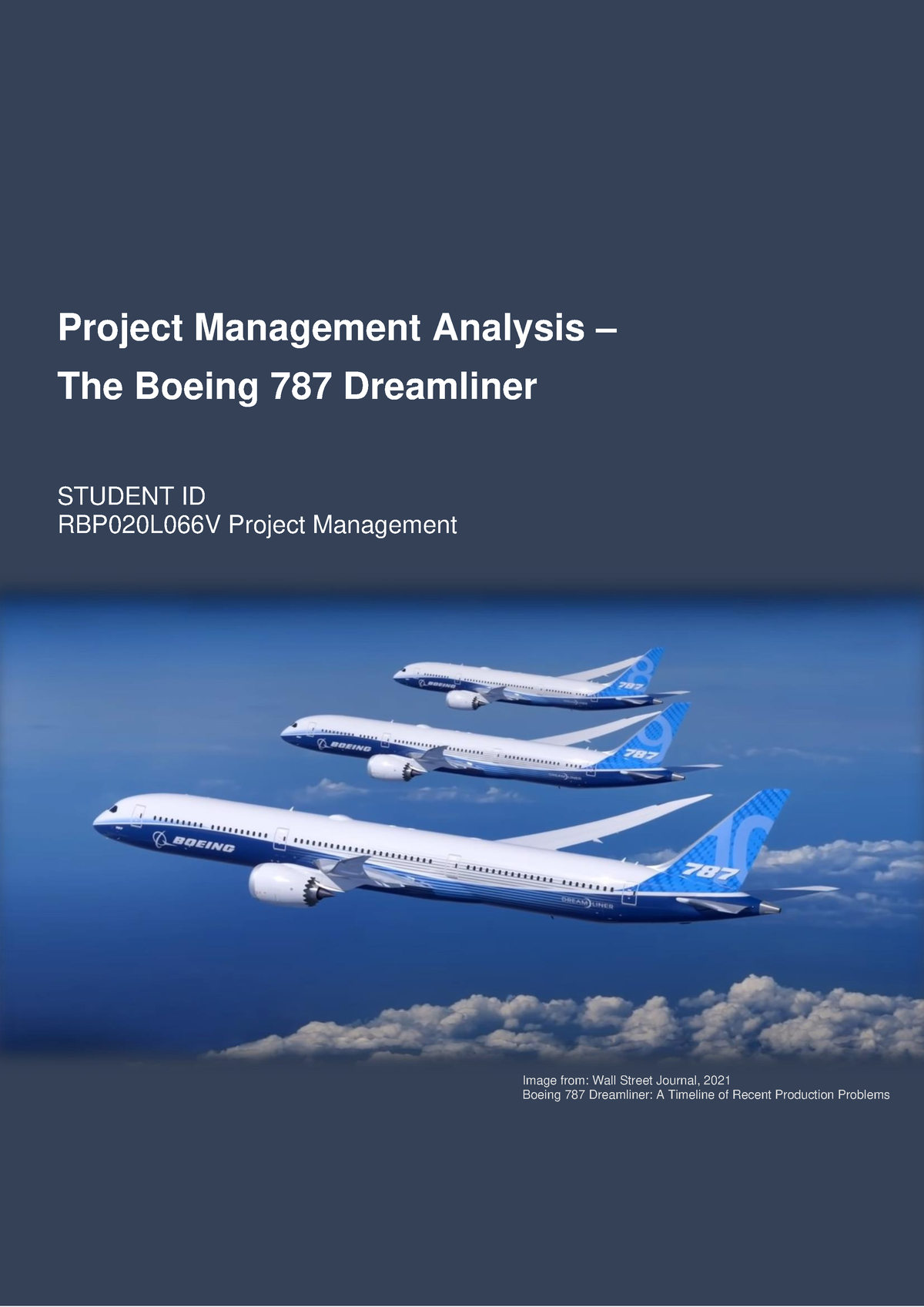 boeing project management case study