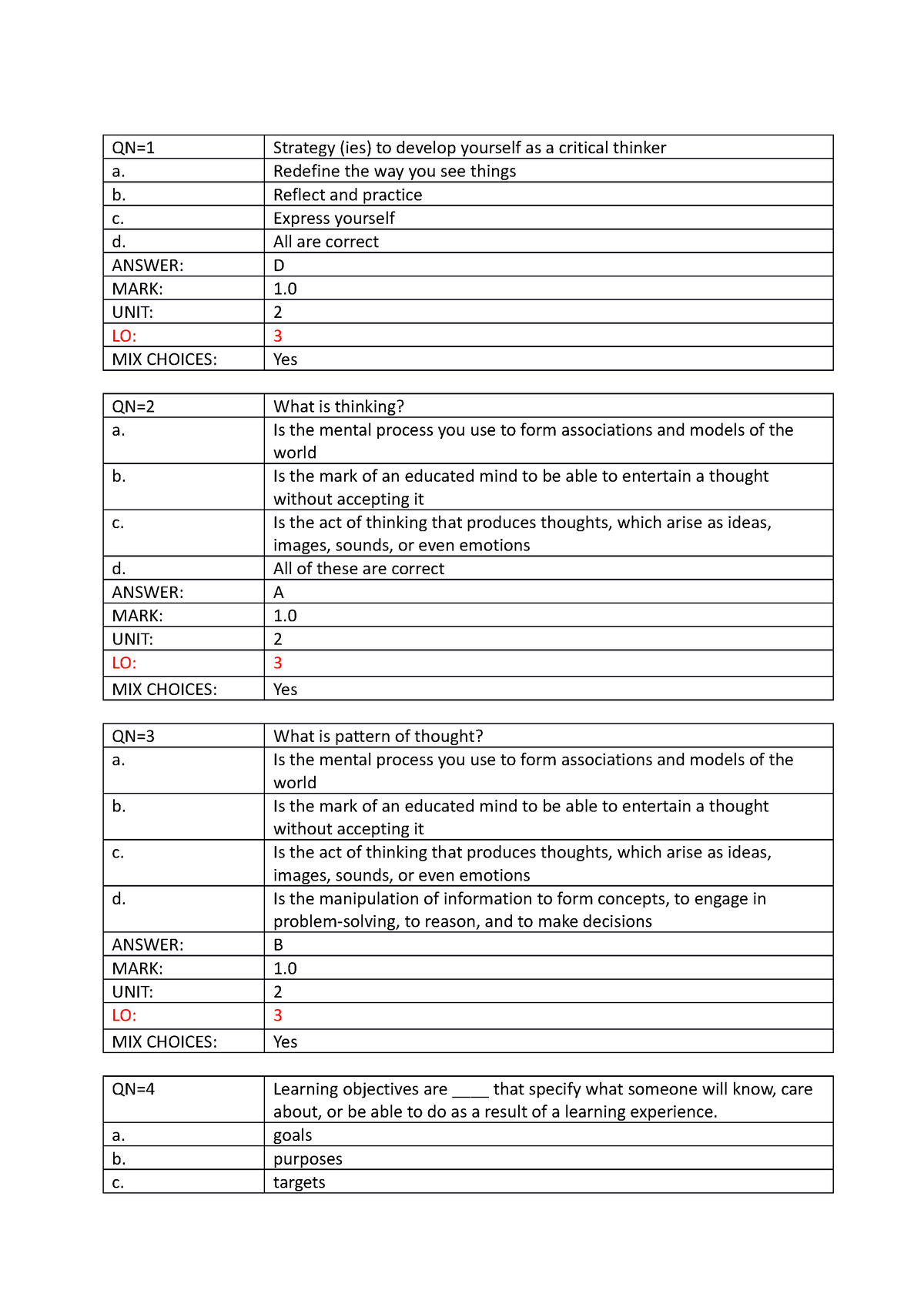 Session-II SSG104 - Source - QN=1 Strategy (ies) To Develop Yourself As ...