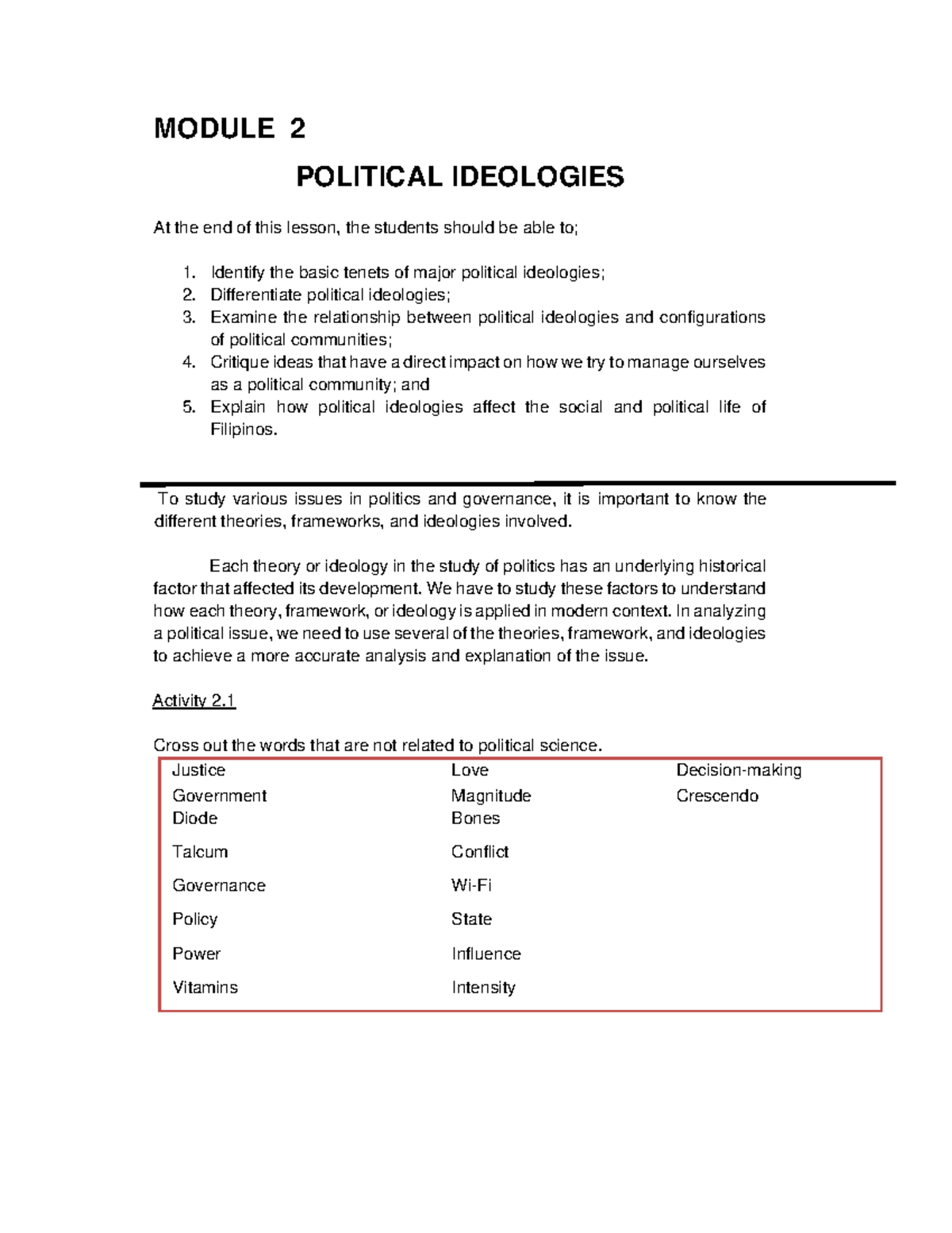 A Political Ideology Is Best Defined As Quizlet - x6gxxqr