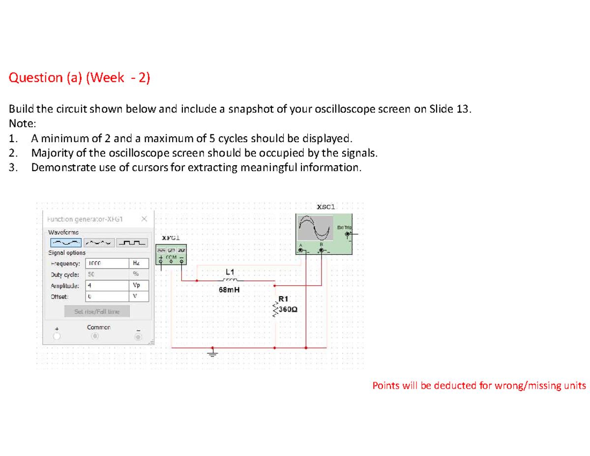 lab circuit design assignment quizlet