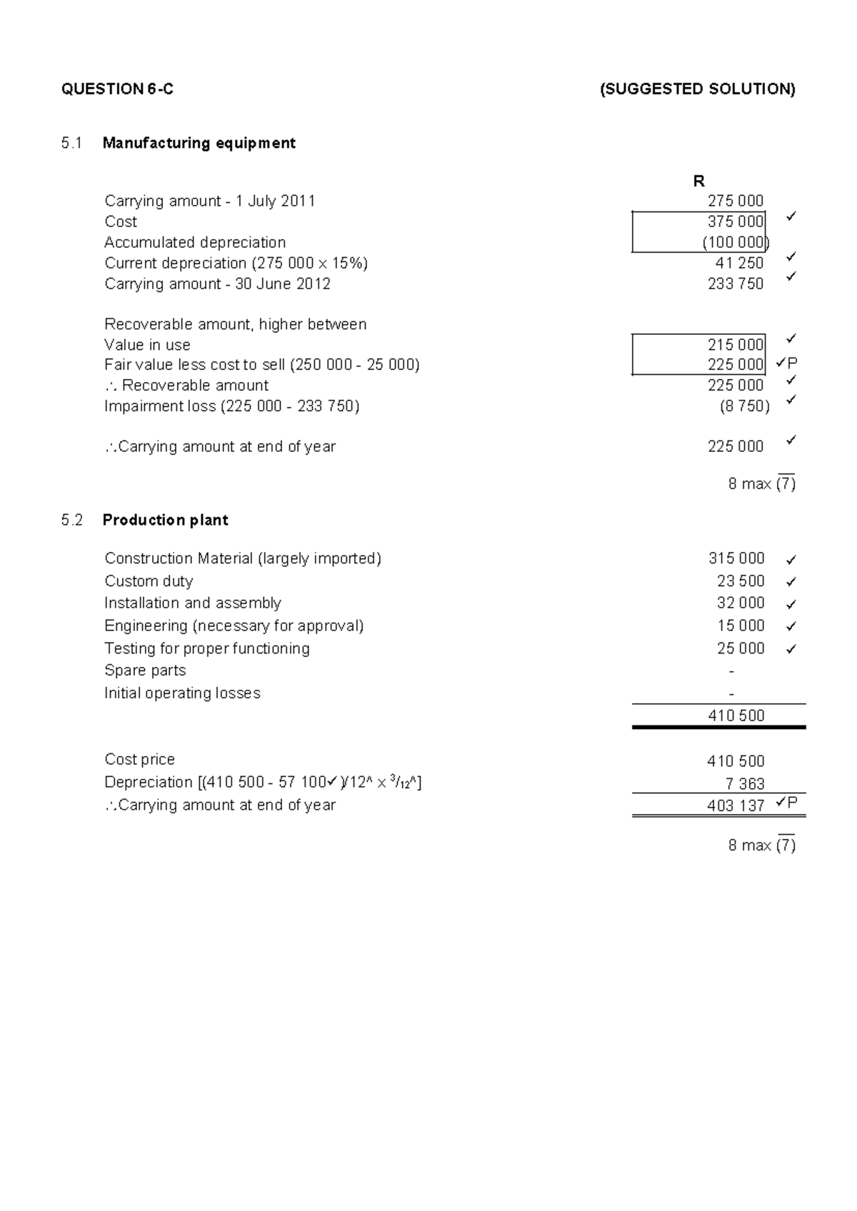 Unit 6Question 6C Sol (2024) QUESTION 6C (SUGGESTED SOLUTION) 5