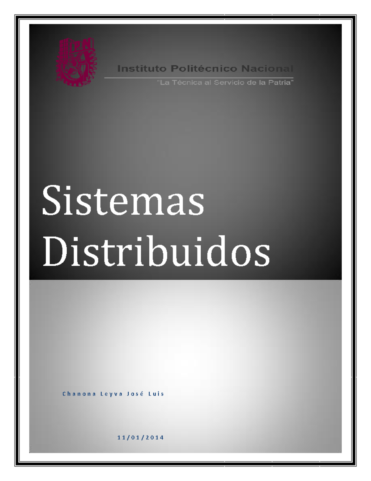 Sistemas-distribuidos Compress - Sistemas Distribuidos C H A N O N A L ...