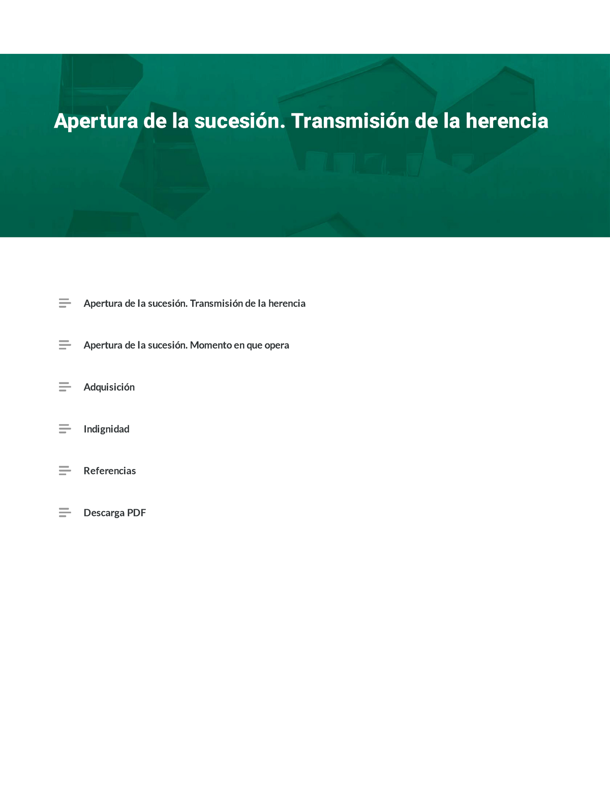 Apertura De La Sucesion Transmision De Herencia L3 M1 Apertura De La Sucesión Transmisión De 9584