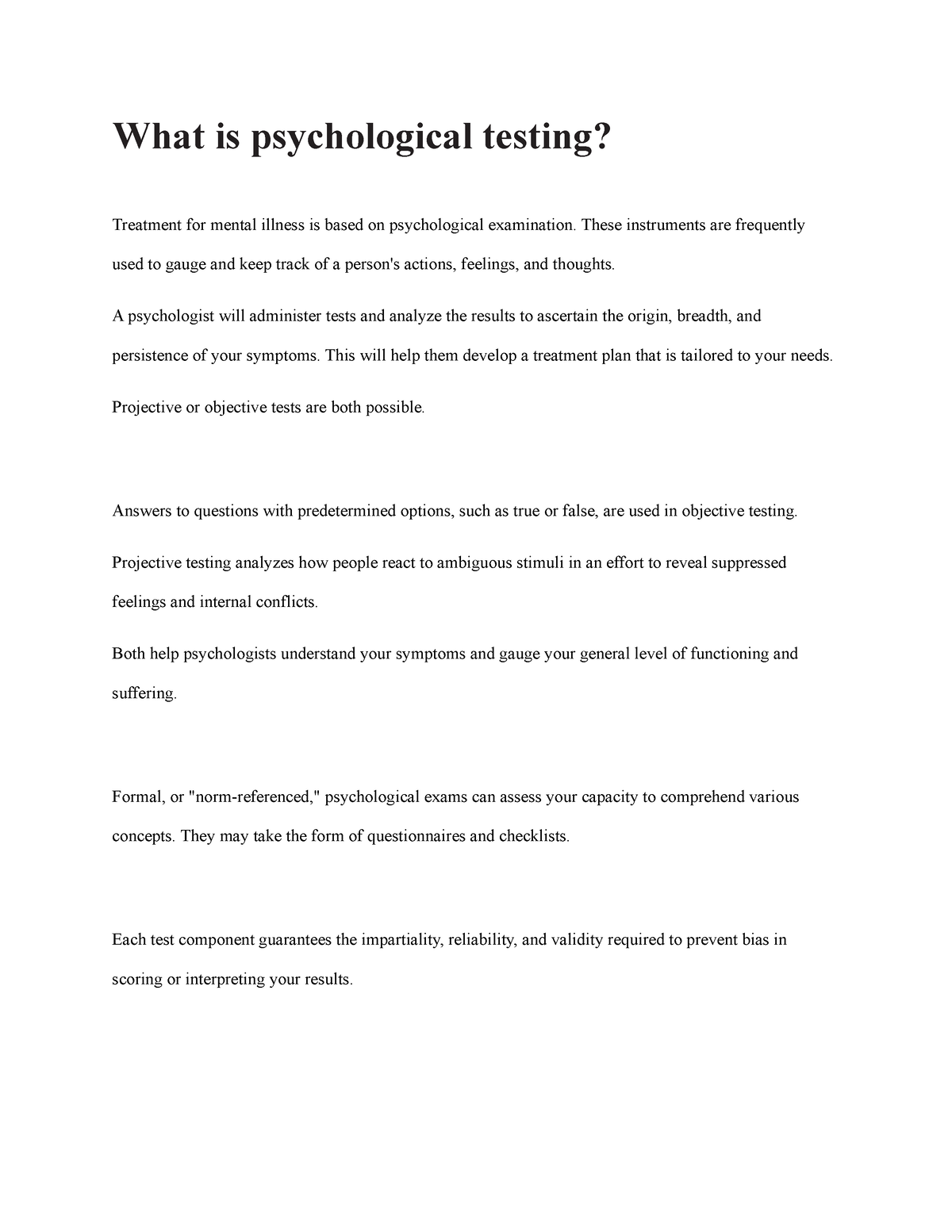 what-is-psychological-testing-what-is-psychological-testing