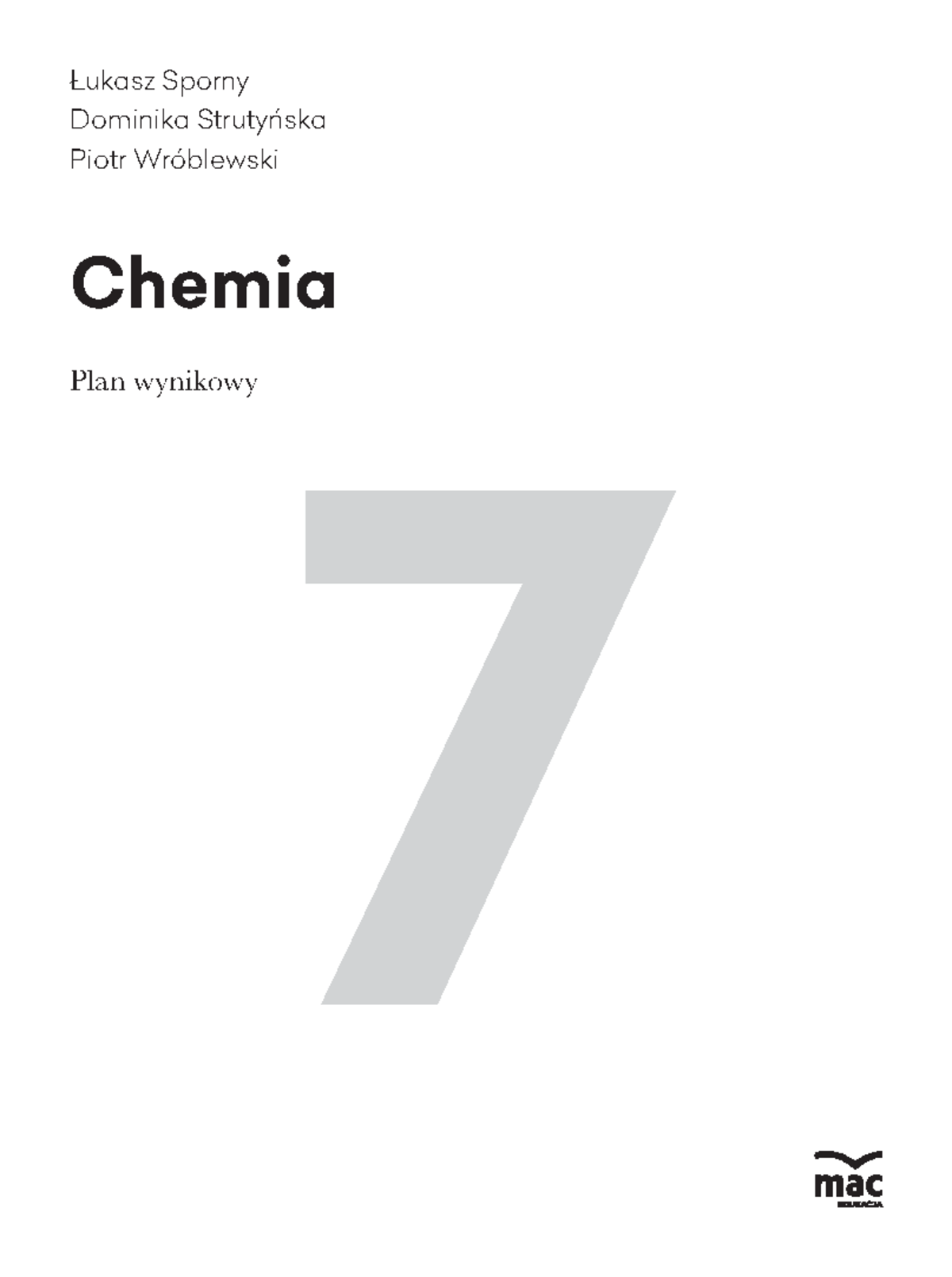 Plan Wynikowy Tematy Lekcji Chemia Klasa 7