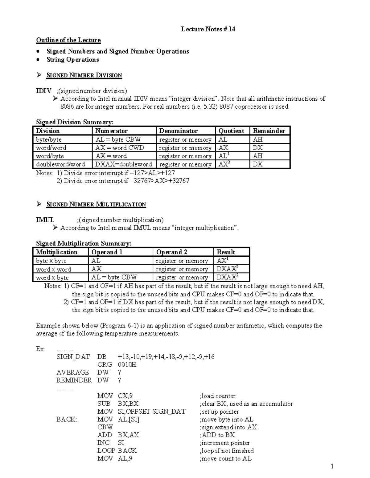 CSE331 Lecture 14 - ICT 310 7-Microprocessor Interfacing and Lecture ...