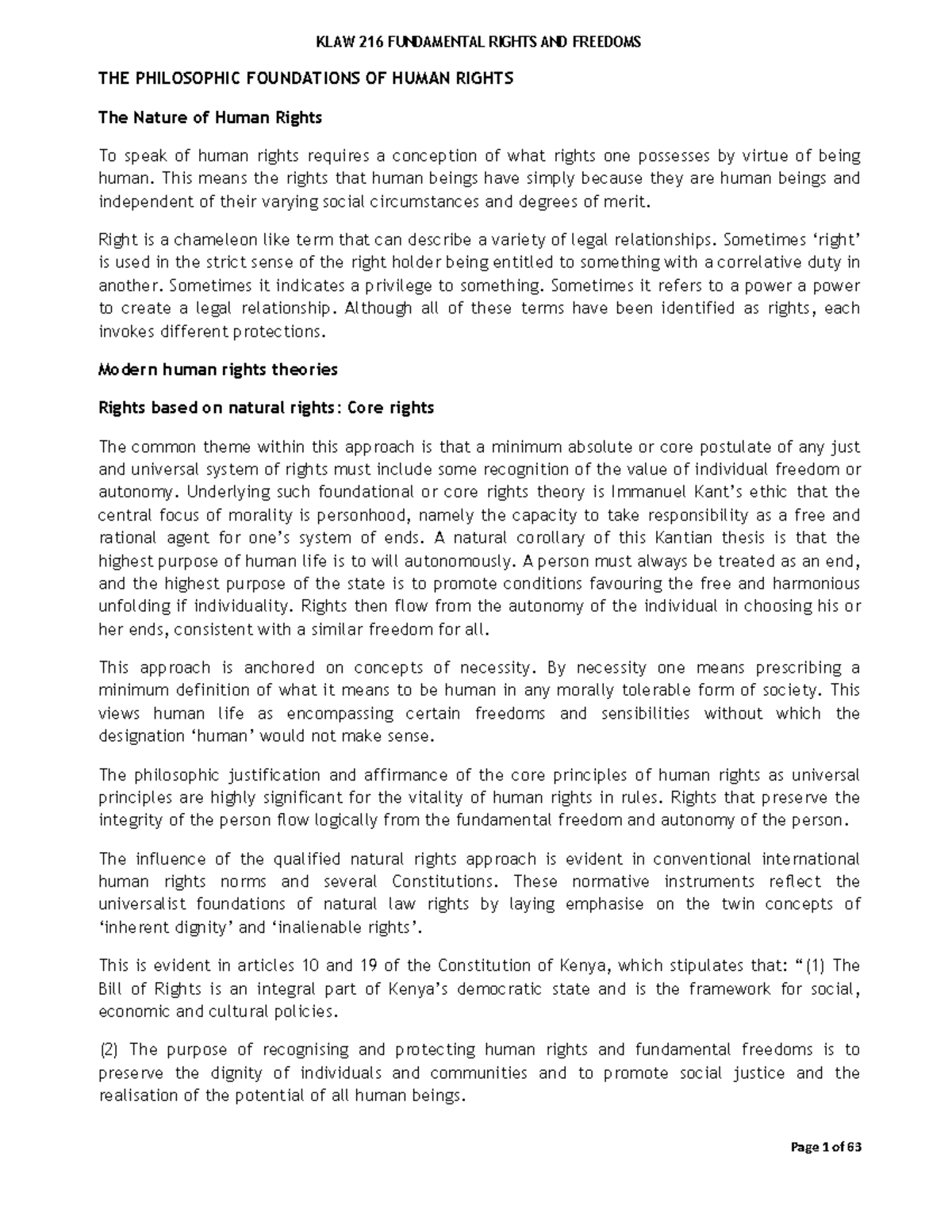 FRF - Reading Notes - FRF - THE PHILOSOPHIC FOUNDATIONS OF HUMAN RIGHTS ...