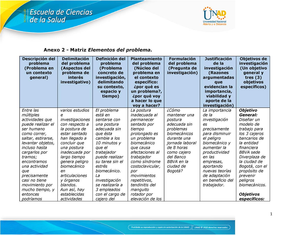 Anexo Matriz Elementos Del Problema Paso Anexo Matriz Elementos Del Problema Studocu