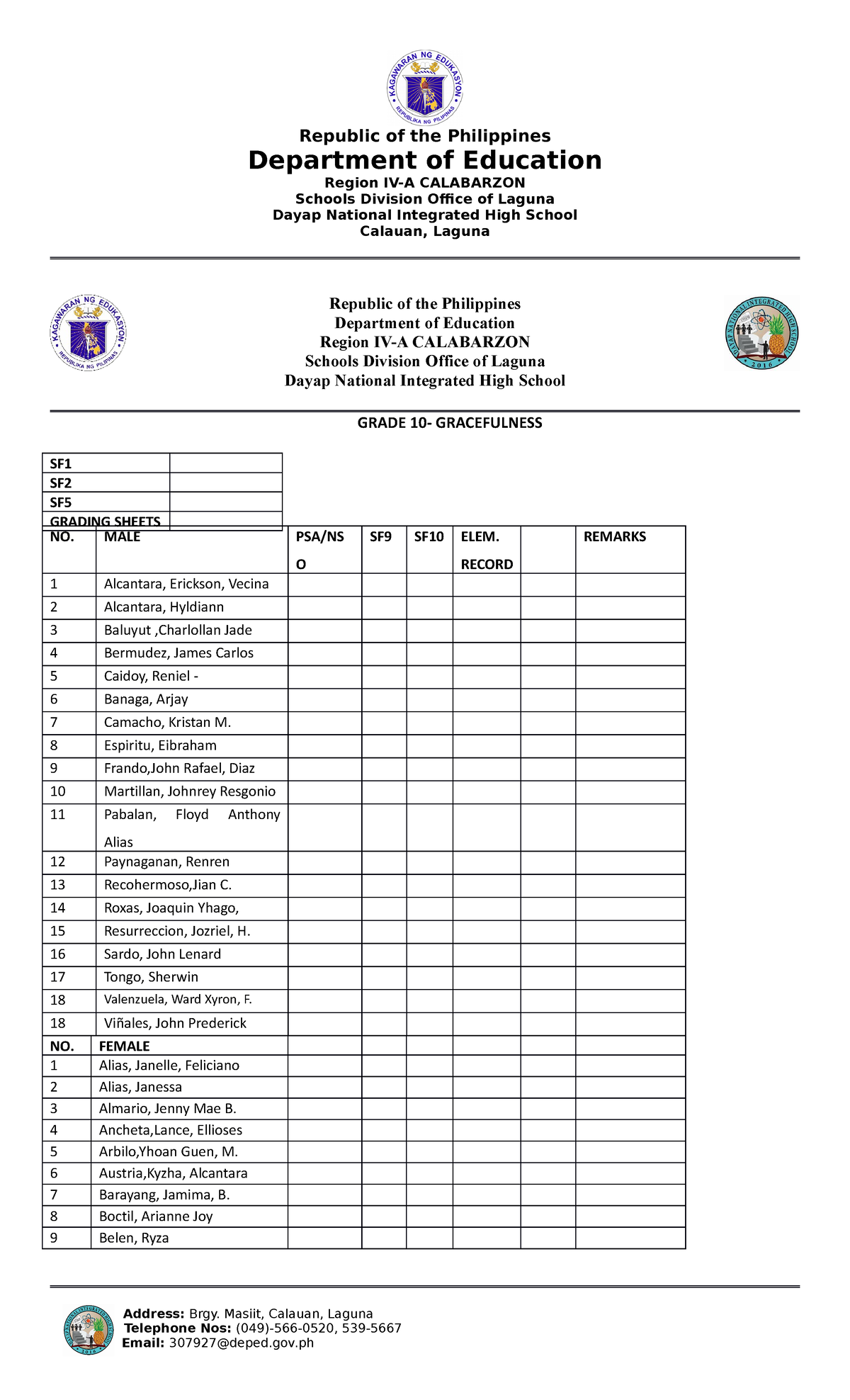 Minutes of meeting-3rd quaterly - Department of Education Region IV-A ...