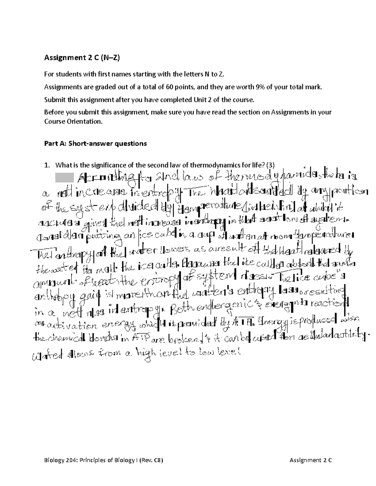 Assignment-2C-(N-Z) Parastoo Hosseini Bio - Assignment 2 C (N–Z) For ...