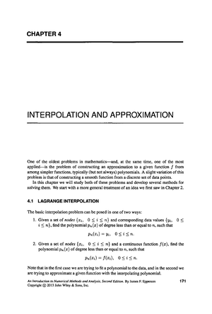 Part Three Introduction To Numerical Analysis - CHAPTER 3 ROOT-FINDING ...