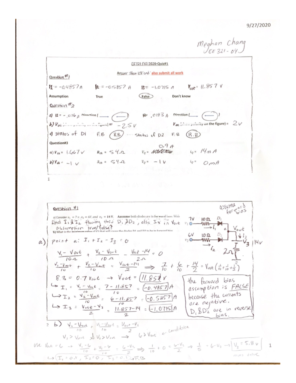 Quiz 1 problems - EE 321 - Studocu